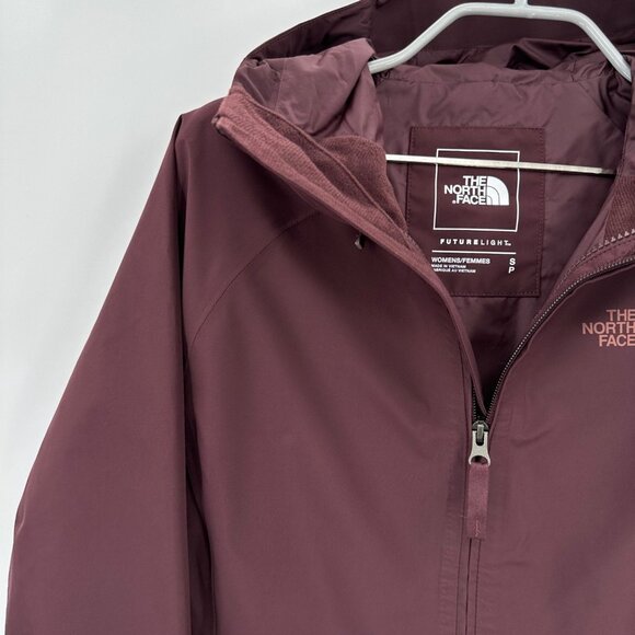 The North Face Hikesteller FUTURELIGHT Parka size S Women's Root Brown (Purple) - Picture 4 of 12
